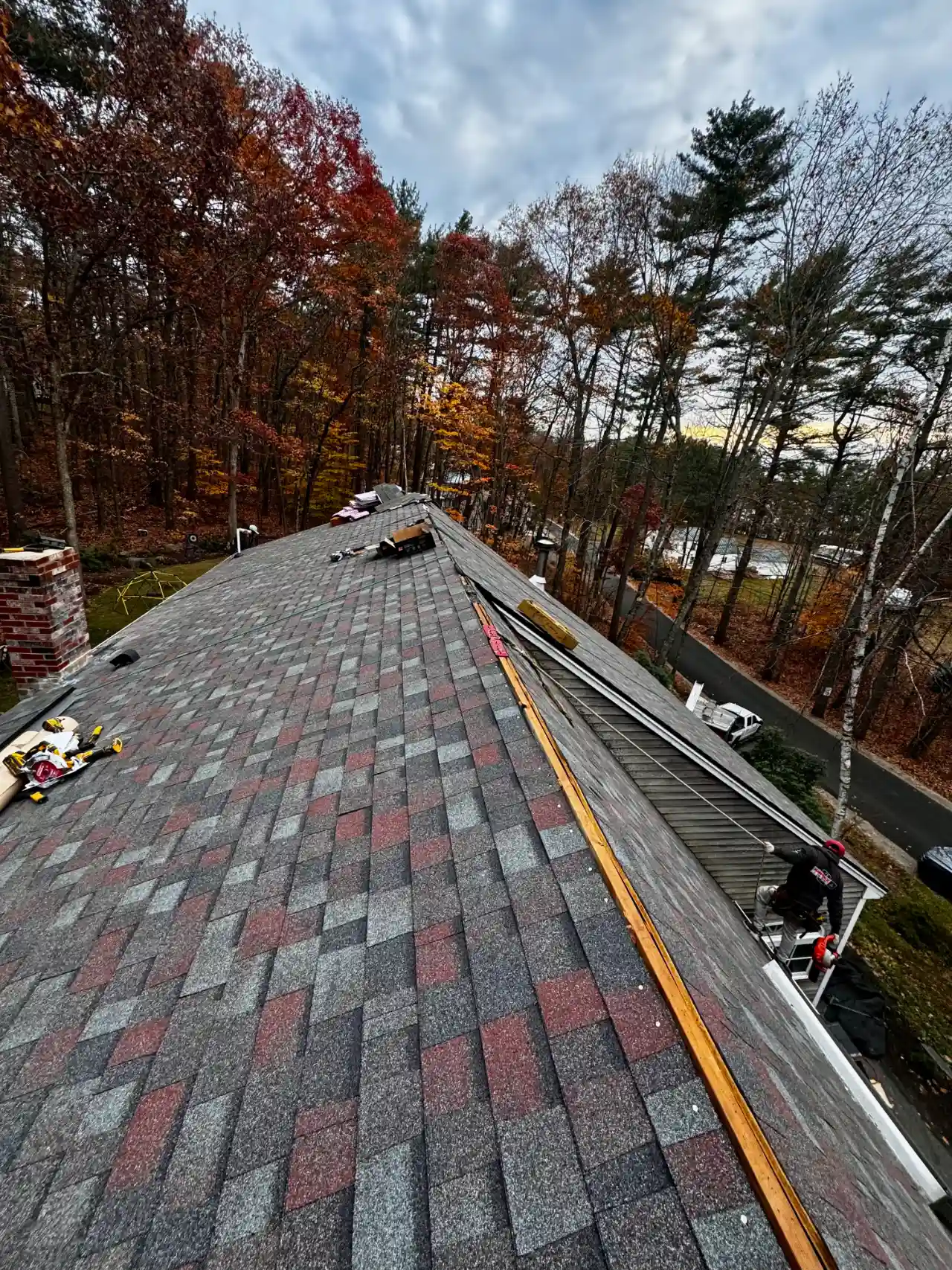 Asphalt Shingle Roofing project by JBO Construction LLC in Maine