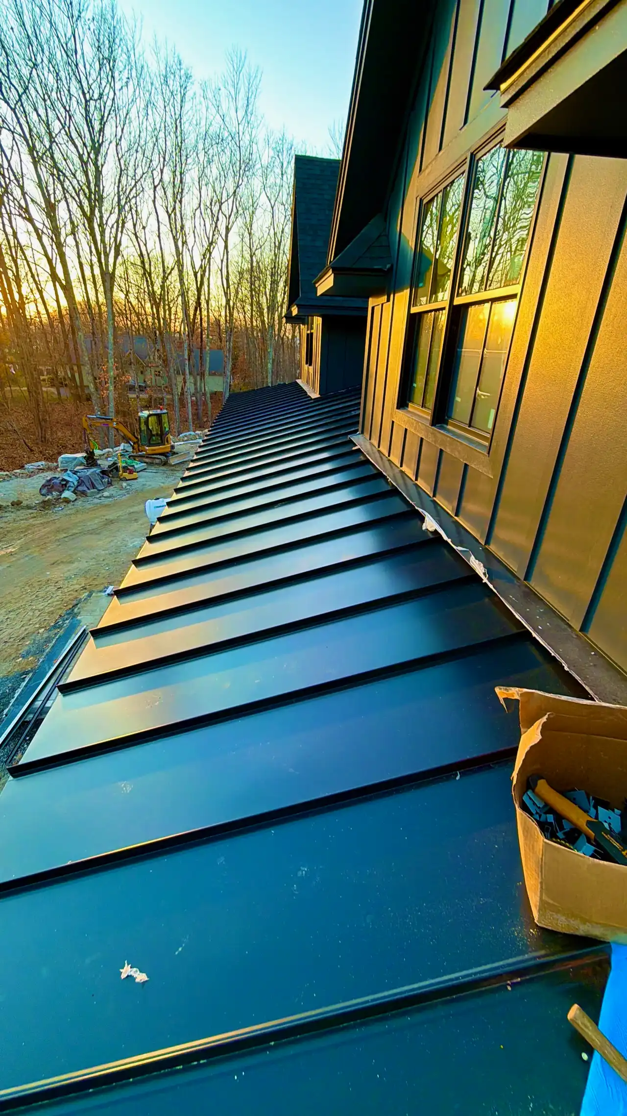 Metal Roofing project by JBO Construction LLC in New Hampshire