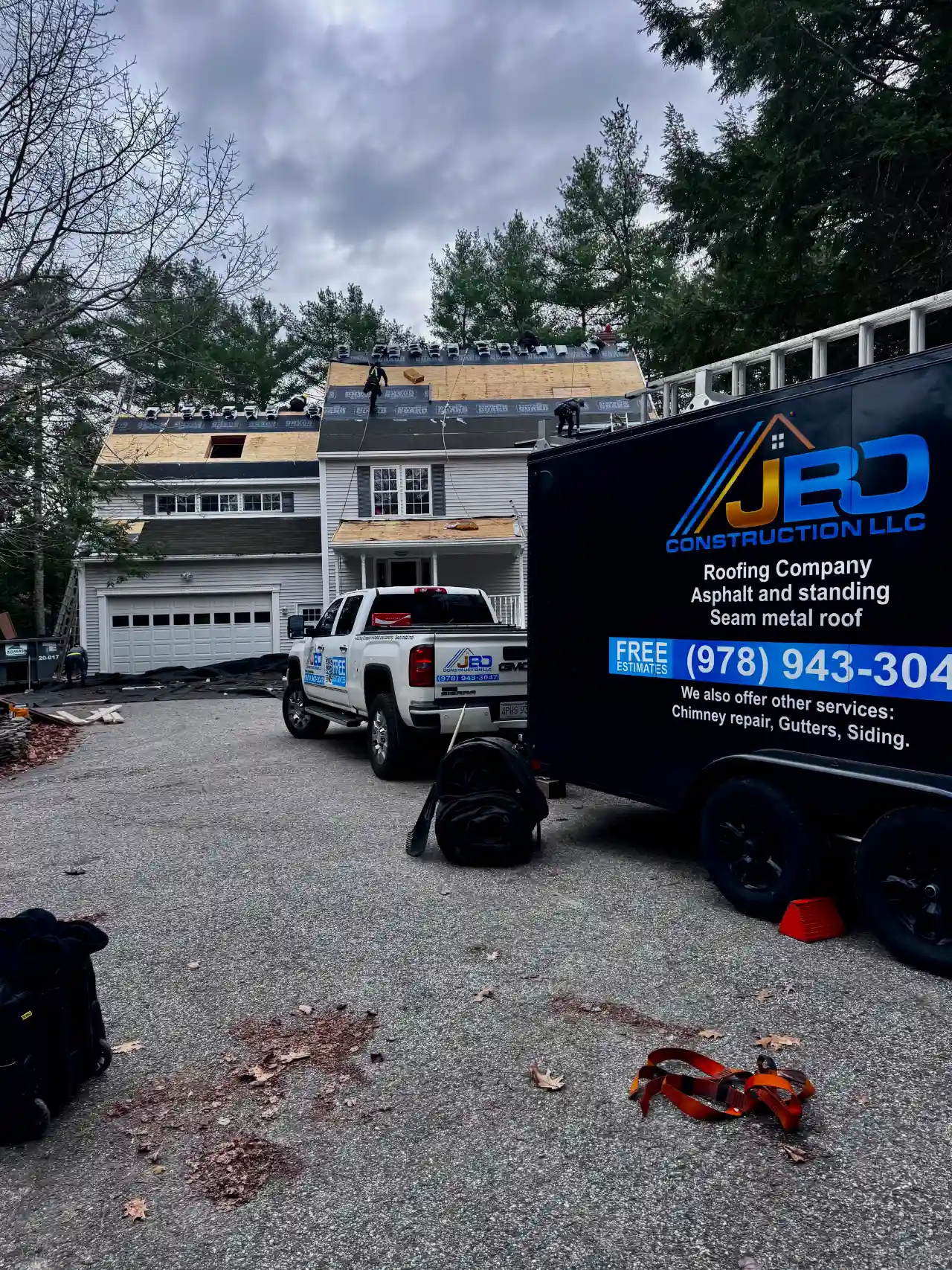 Roof repair by JBO Construction LLC